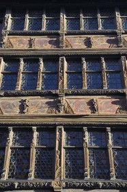 France, Bas Rhin, Strasbourg, old town listed as World Heritage by UNESCO, place de la cathedrale, the Kammerzell House from the 15th-16th century