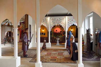 France, Haut Rhin, Husseren Wesserling, Wesserling Park, Textile Museum, temporary exhibition on India