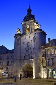 France, Charente-Maritime, La Rochelle, the Great Clock Gate