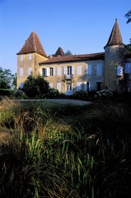 France, Gers, Lupiac village, Castelmore castle, d' Artagnan birthplace