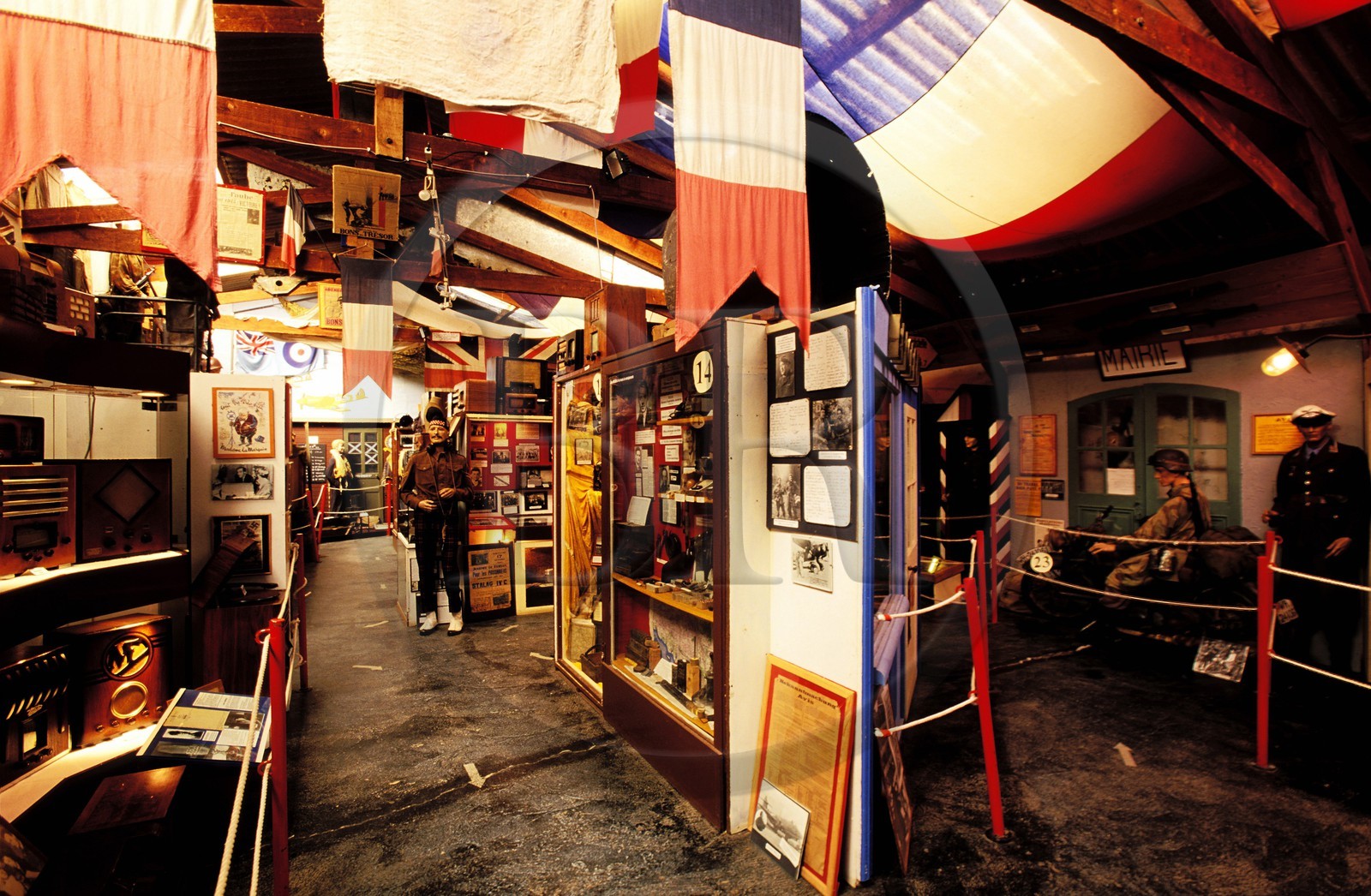 France, Morbihan (56), Réguiny, Les sanglots longs, musée de la 2nde Guerre Mondiale et de la radio