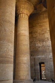 Egypt, Upper Egypt, Nile Valley, Edfu, temple dedicated to Horus God