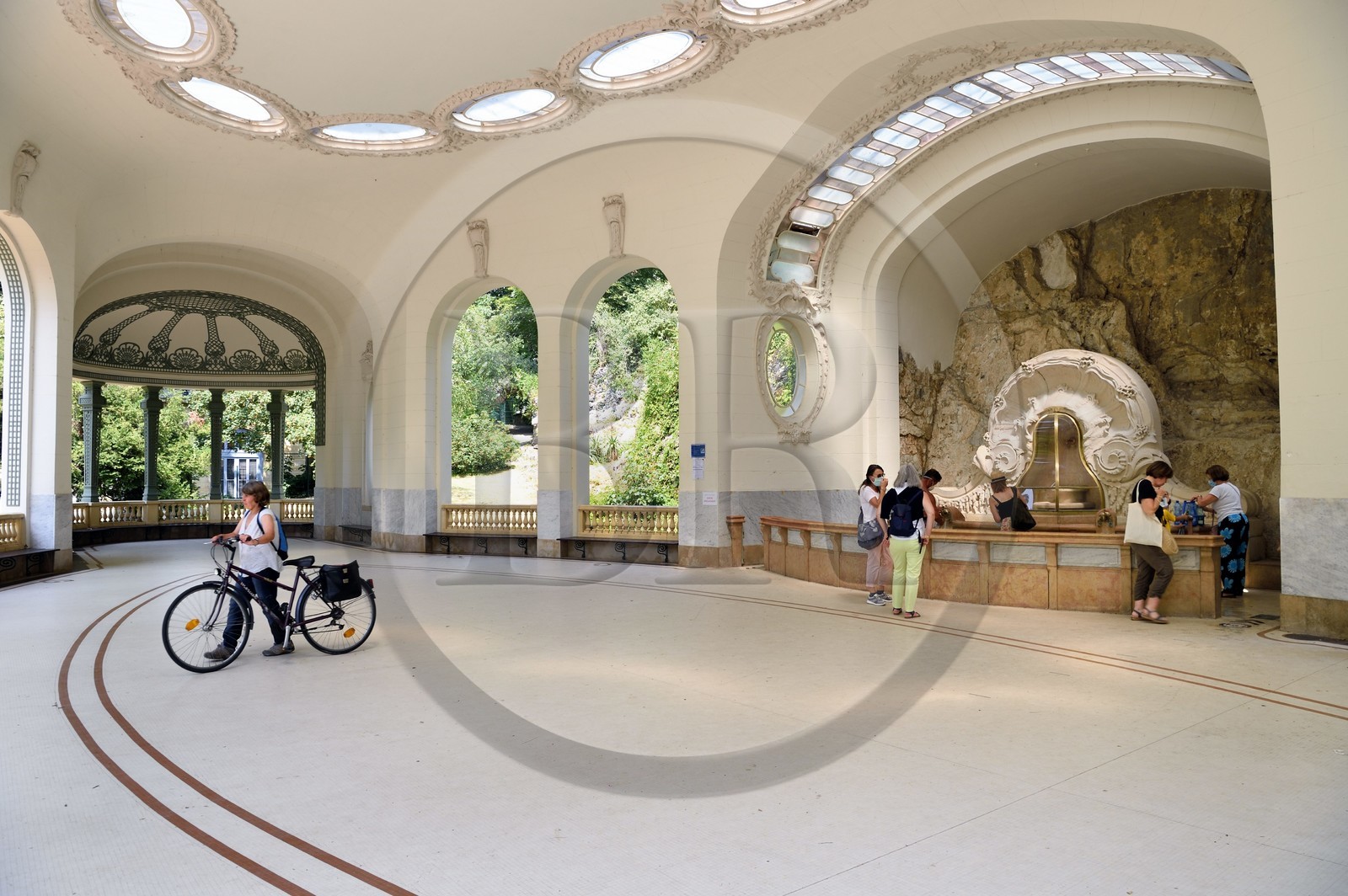 France, Allier (03), Vichy, Vichy-Célestins water spring pavilion
