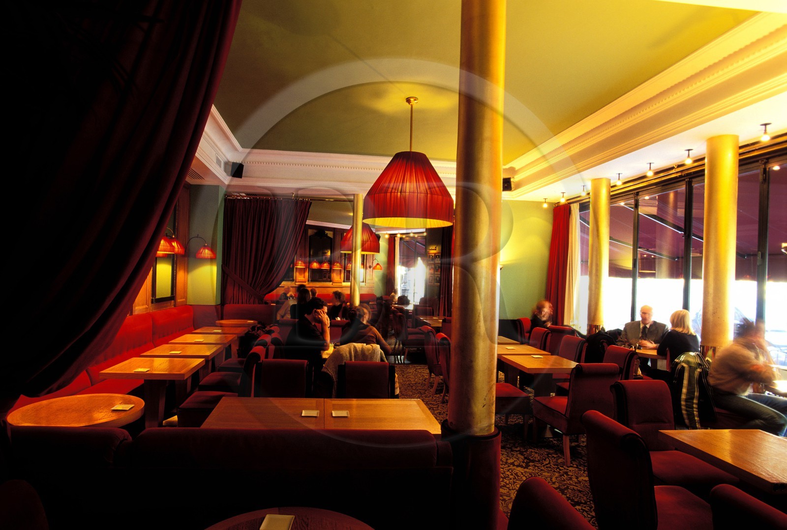 France, Paris 1er (75), café Ruc, rue Saint Honoré