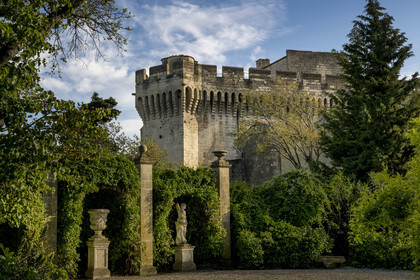 France (30), Gard, Villeneuve-lès-Avignon, Fort Saint André et ses remparts
