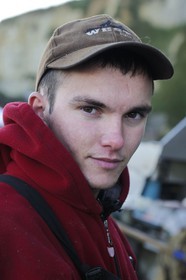 France, Seine-Maritime, Veules-les-Roses, Anthony Paumier the youngest fishing skipper in France
