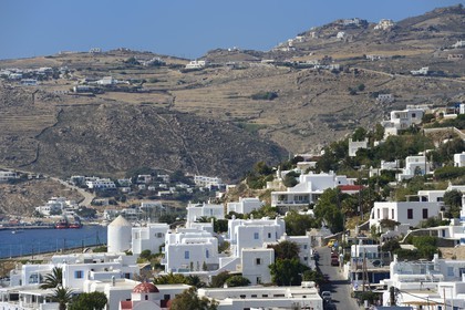 Grèce, Les Cyclades, mer Égée, île de Mykonos, Chora (Mykonos town)