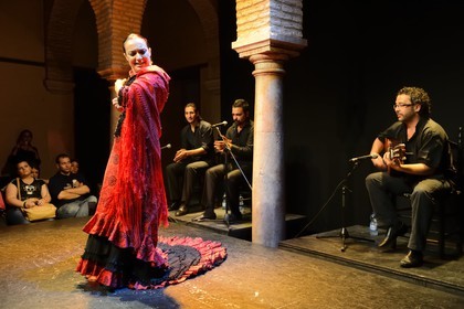 Spain, Andalusia, Seville, Santa Cruz district, museum of flamenco dance