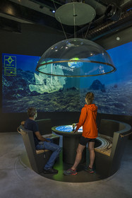 France, Loire-Atlantique (44), Cordemais, le centre de découverte Terre d’Estuaire, partir virtuellement à la recherche d’épaves sous-marines