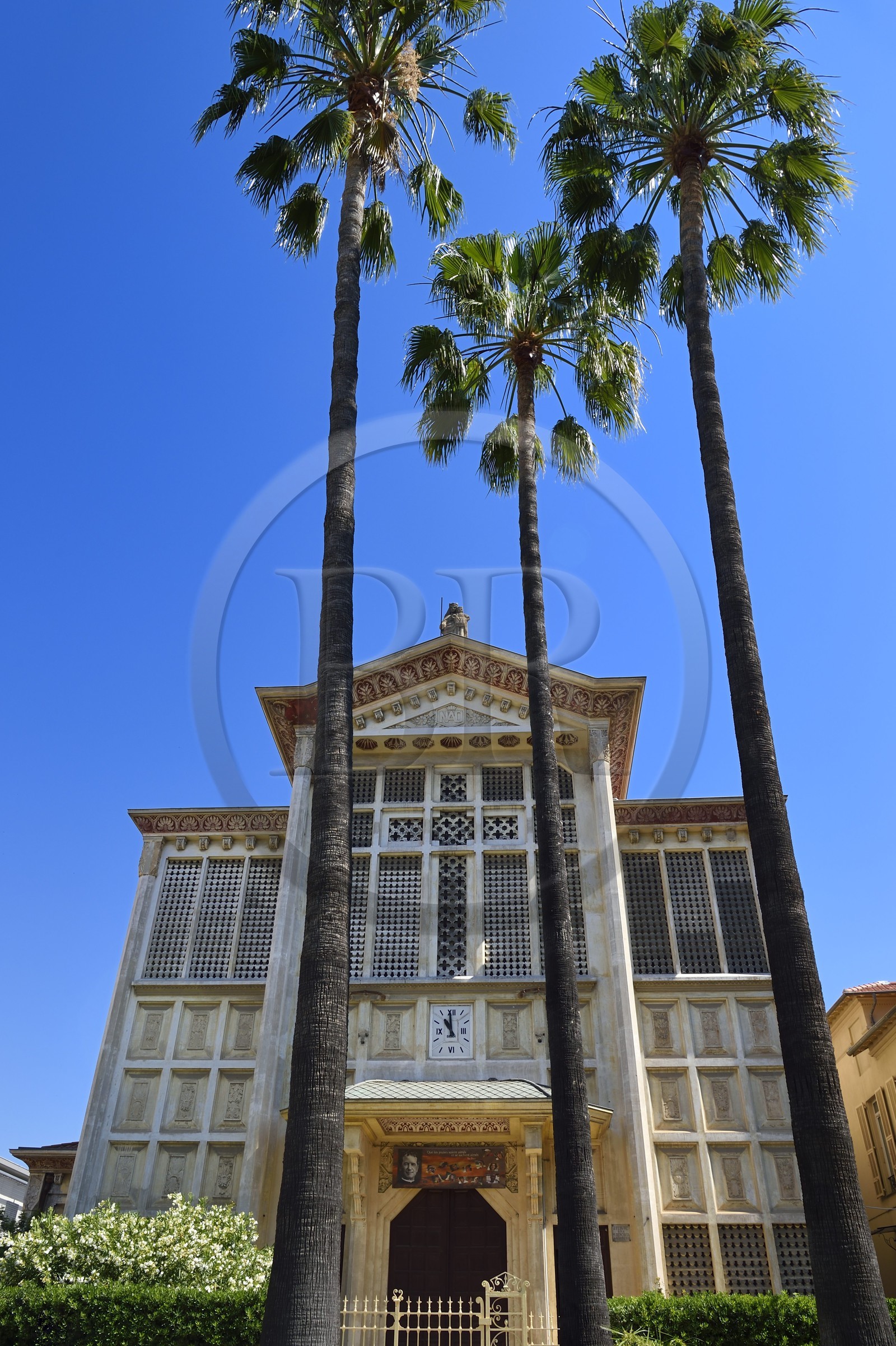 France, Alpes-Maritimes (06), Nice, l’église Notre-Dame-Auxiliatrice de style Art déco