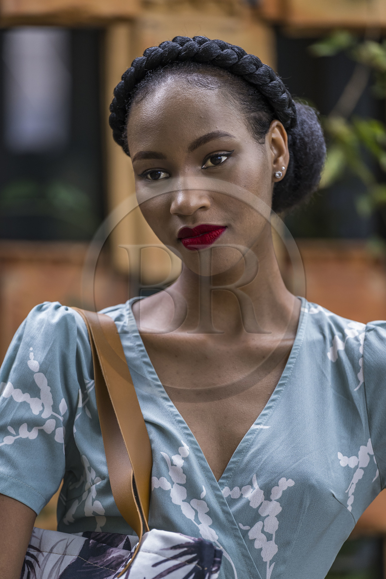 Rwanda, Kigali, Norrsken House Kigali, la mannequin Winnie Shema Tumusiime