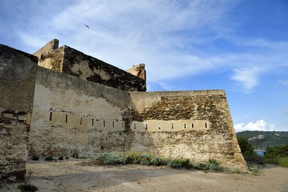 France, Var (83), Iles d'Hyères, parc national de Port Cros, Ile de Porquerolles, le Fort de l'Alycastre