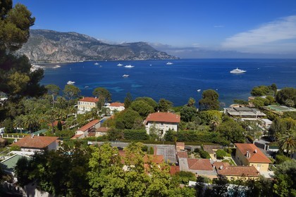 France, Alpes Maritimes, Saint Jean Cap Ferrat nice villas