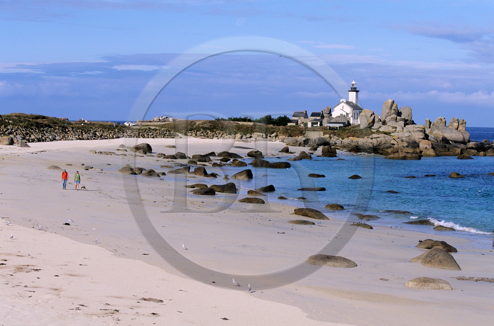 France, Finistère (29), Brignogan-Plages, phare a la Pointe de Pontusval