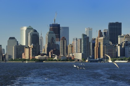 United States, New York, southern tip of Manhattan, Financial District buildings