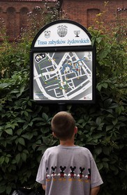 Poland, Lesser Poland region, Krakow, visit of the Jewish district of Kazimierz