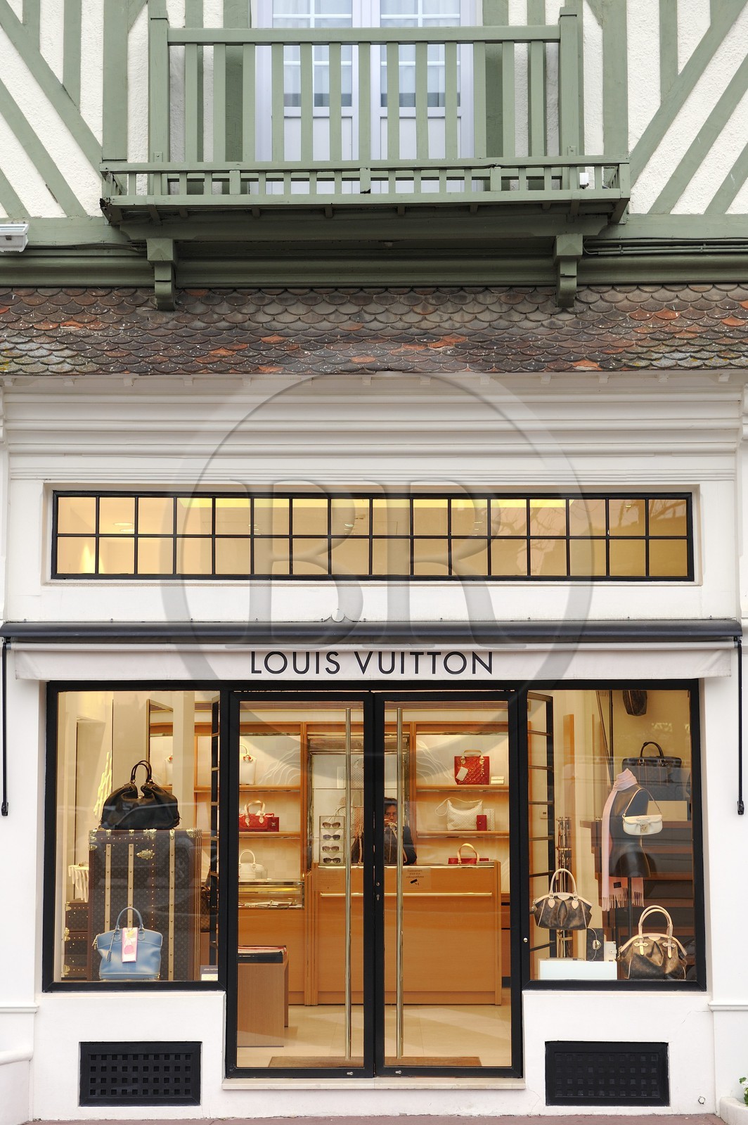 France, Calvados (14), Pays d'Auge, Deauville, boutique de luxe