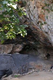Morocco, Oriental Region, Rif Massif, Beni Snassen (Ayt Iznassen) Mountains in the North-East, the pigeons Cave
