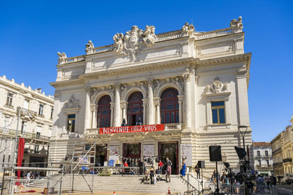 France, Hérault (34), Sète, le théâtre Molière