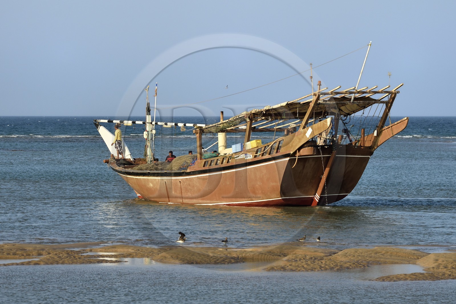 Sultanat d'Oman, gouvernorat de Ash Sharqiyah, ville et port de Sour, le vieux quartier de pêcheurs de Al Ayjah