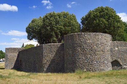 France, Puy-de-Dôme (63), Clermont-Ferrand, quartier de Montferrand, les remparts