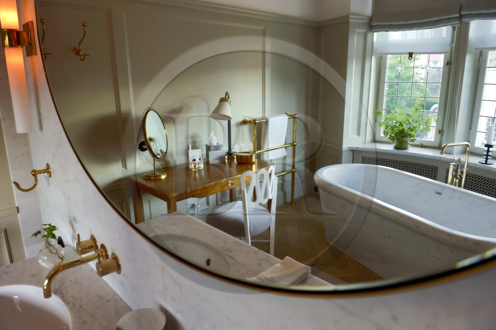 Suède, Stockholm, Hotel Ett Hem, salle de bain