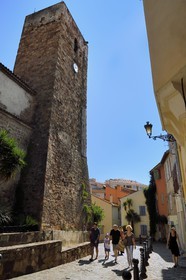 France, Var, Saint-Raphael, the sant rafeu church or St. Peter from Templars in the old town, today archeological museum