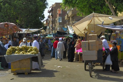 Egypt, Upper Egypt, Nile Valley, Edfu, the market