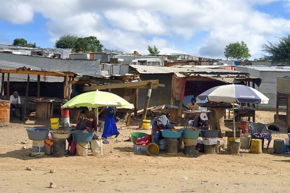 Namibie, région de Khomas, Windhoek, township de Katutura