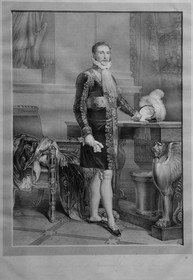 Italie, Lombardie, Milan, musée du Risorgimento (Museo del Risorgimento), Eugène Rose de Beauharnais, fils adoptif de l'Empereur Napoleon Bonaparte, avec prédicat d'Altesse impériale, vice-roi d'Italie, prince de Venise, grand-duc de Francfort, duc de Leuchtenberg et prince d'Eichstätt