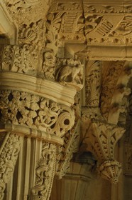 United Kingdom, Scotland, Midlothian, Roslin, Rosslyn Chapel, the Apprentice Column