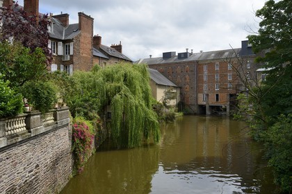 France, Ille-et-Vilaine, Rennes, the Great Mills on the Vilaine river