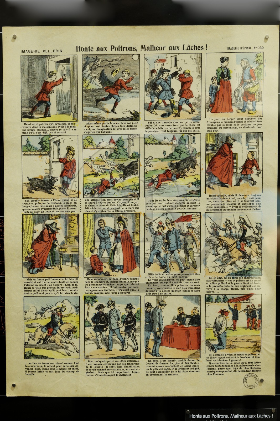 France, Vosges (88), Epinal, Cité de l’Image quai de Dogneville, le musée de l’Image, images d'Epinal