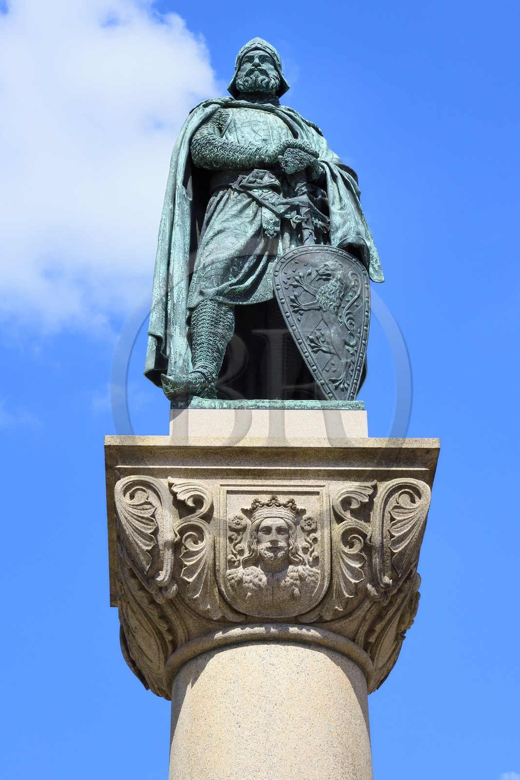 Sweden, Stockholm, Old Town (Gamla Stan Riddarholmen), Birger Jarl statue