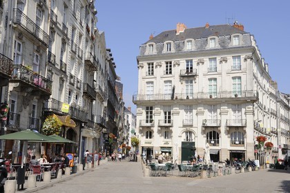 France, Loire-Atlantique (44), Nantes, place de la Bourse