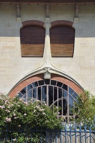 France, Meurthe-et-Moselle (54), Nancy, quartier de Saurupt, villa des Glycines (1902-1903) de l'architecte Emile André en style Art Nouveau