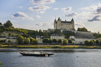 France, Maine-et-Loire, Loire valley listed as World Heritage by UNESCO, Saumur