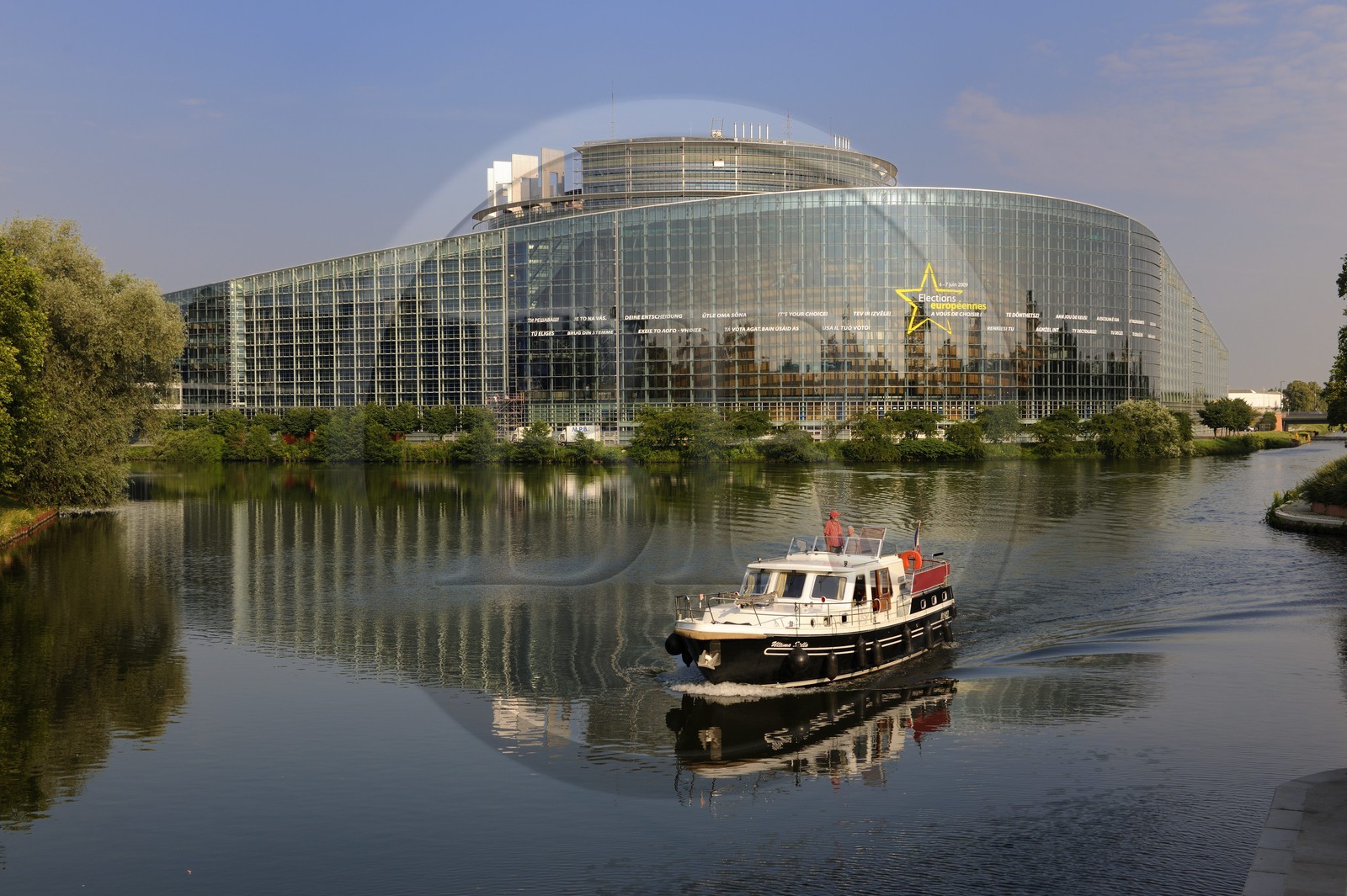 France, Bas-Rhin (67), Strasbourg, le parlement européen