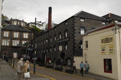 Royaume-Uni, Ecosse, Highland, Oban, distillerie de whisky Oban