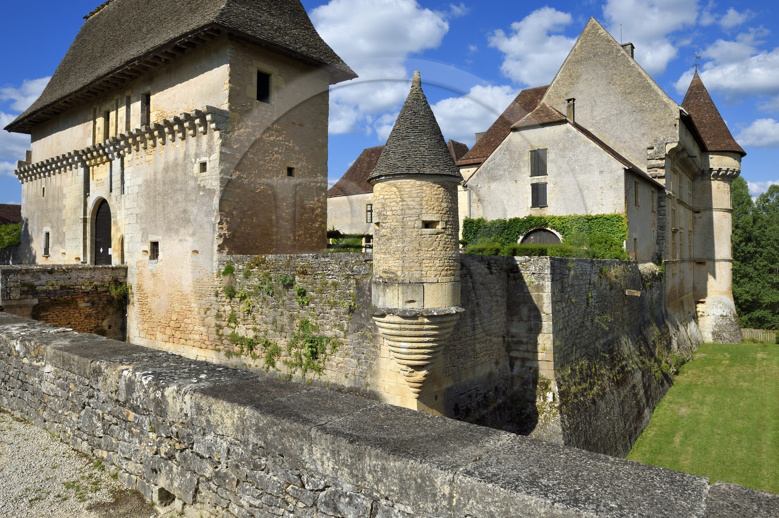 France, Dordogne (24), Périgord Noir, vallée de la Vézère, Thonac, Chateau de Losse