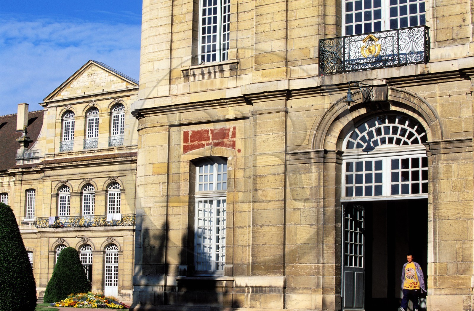 France, Saône-et-Loire (71), Mâconnais, ancienne abbaye de Cluny, anciens bâtiments abbatiaux et école des Arts et Métiers