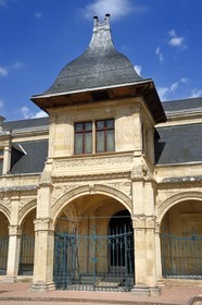 France, Allier (03), ancienne province du Bourbonnais, Moulins, musée départemental et municipal Anne-de-Beaujeu dans l'ancien Pavillon Anne de Beaujeu