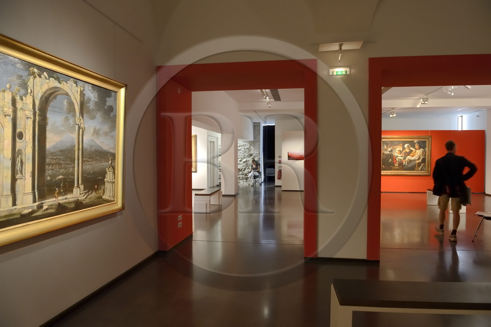 France, Haute-Corse (2B), Bastia, ancien palais des gouverneurs génois qui héberge le Musée d'Histoire de Bastia