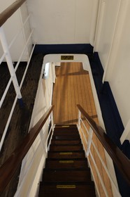 Groenland, à bord du bateau de croisière Princess Danae dans l'Océan Atlantique