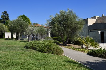 France, Alpes-Maritimes (06), Nice, musée national Marc Chagall de l'architecte André Hermant et créé à l'initiative d'André Malraux,