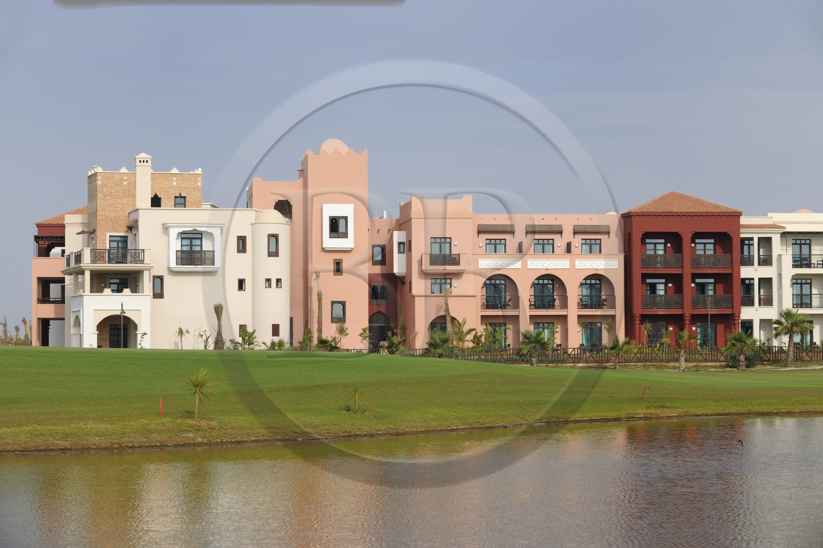 Maroc, région de l'Oriental, station balnéaire de Mediterrania Saïdia, l'hôtel Barcelo 5* et le Palmeral Golf Saïdia