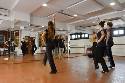 Spain, Andalusia, Seville, Centro de Arte Flamenco managed by Esperanza Fernandez