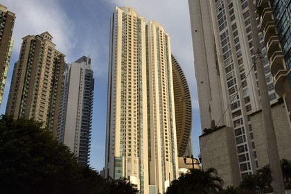 Panama, Panama City, Punta Colon skyscrapers district