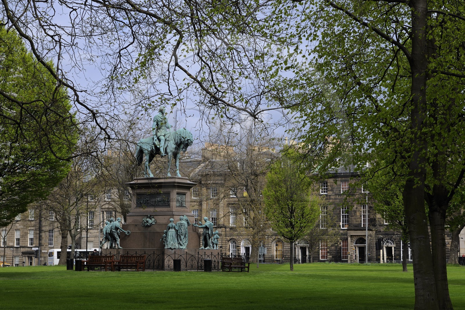 .United Kingdom, Scotland, Edinburgh, listed as World Heritage by UNESCO, New Town, Georgian District, Charlotte square