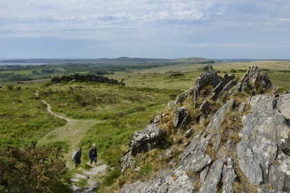 France, Finistère (29), parc naturel régional d'Armorique, Plounéour-Ménez, Roc-Trevezel et les Monts d'Arrée
